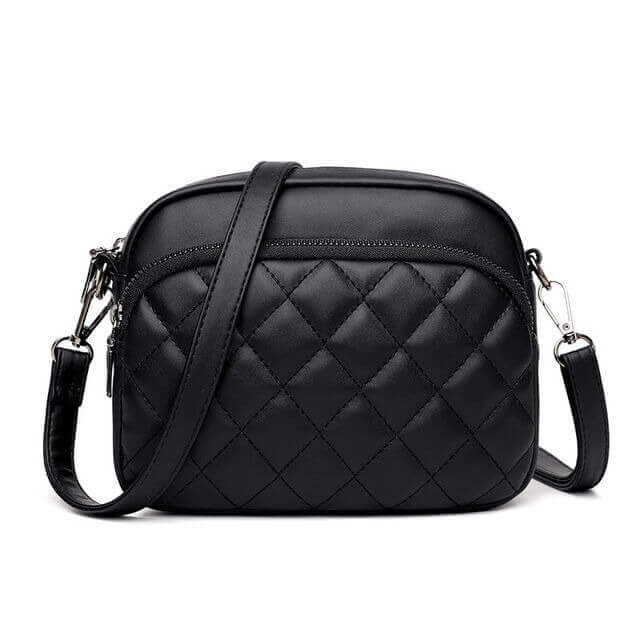 Bolsa Transversal Feminina Modelo Elegant Beauty Preto