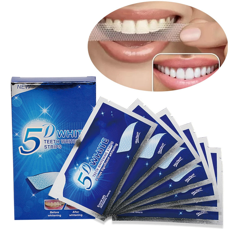 5D White - Adesivo para Clareamento Dental Imediato + Brinde Exclusivo!