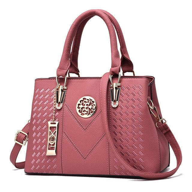 Bolsa Transversal Feminina Modelo Fashion Queen Rosa