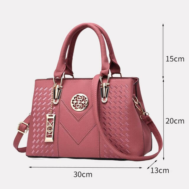 Bolsa Transversal Feminina Modelo Fashion Queen Rosa