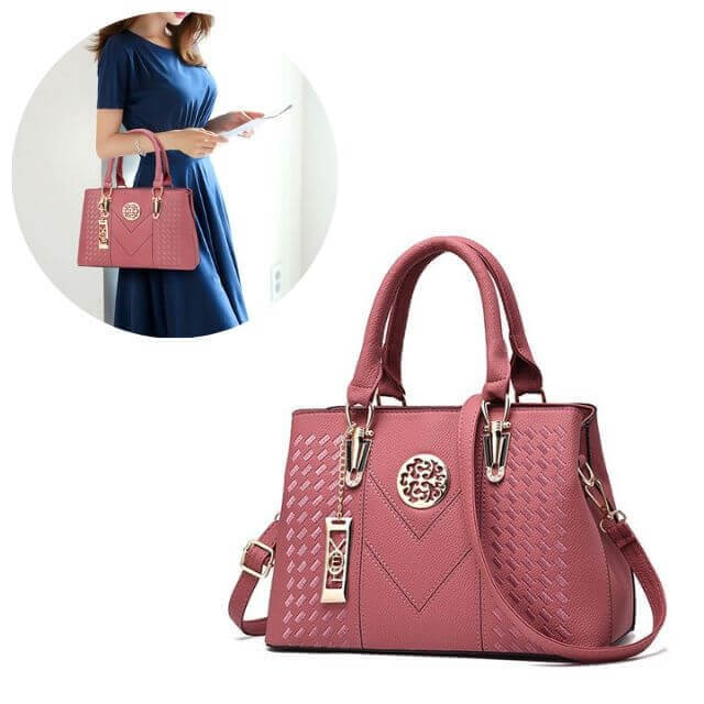 Bolsa Transversal Feminina Modelo Fashion Queen Rosa