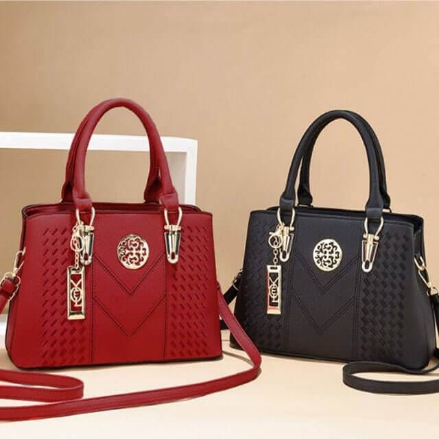 Bolsa Transversal Feminina Modelo Fashion Queen Vermelho